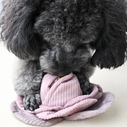 Interactive Cabbage Pop Burrow Dog Enrichment Toy - Nosework for Mental Stimulation (Washable, S/M/L)