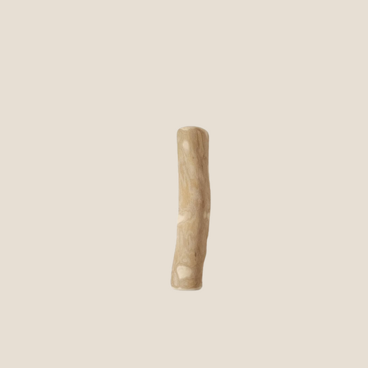 Coffee Wood Sticks for Large Dogs – Healthy Rawhide Alternative Chew Treats for Strong Teeth & Gums (Digestible, All-Natural, S)