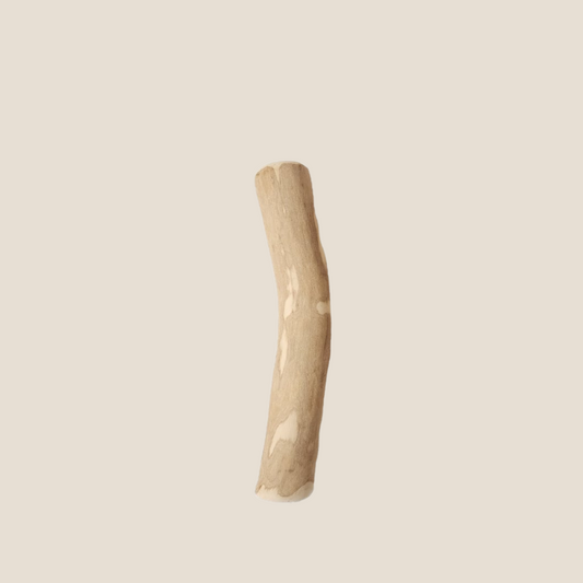 Coffee Wood Sticks for Large Dogs – Healthy Rawhide Alternative Chew Treats for Strong Teeth & Gums (Digestible, All-Natural, M)