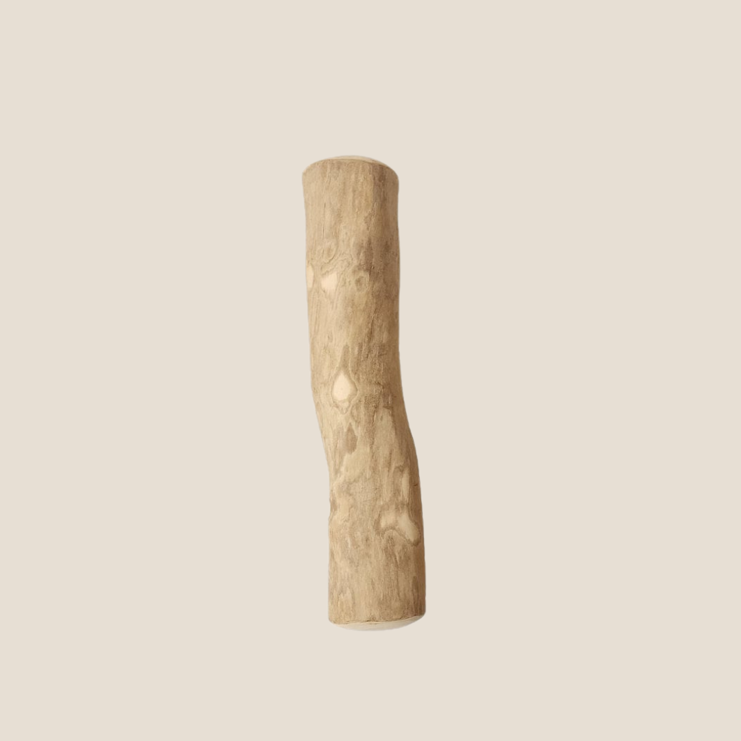 Coffee Wood Sticks for Large Dogs – Healthy Rawhide Alternative Chew Treats for Strong Teeth & Gums (Digestible, All-Natural, L)