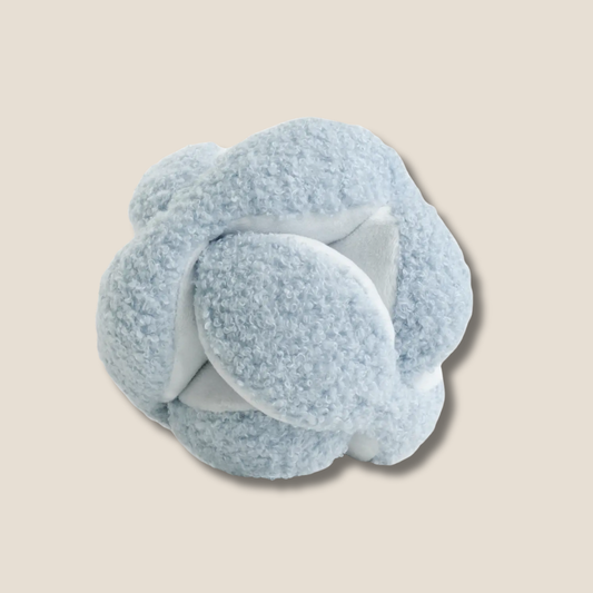 Interactive Boucle Ball Snuffle Dog Enrichment Toy - Nosework for Mental Stimulation (Washable, M/L)