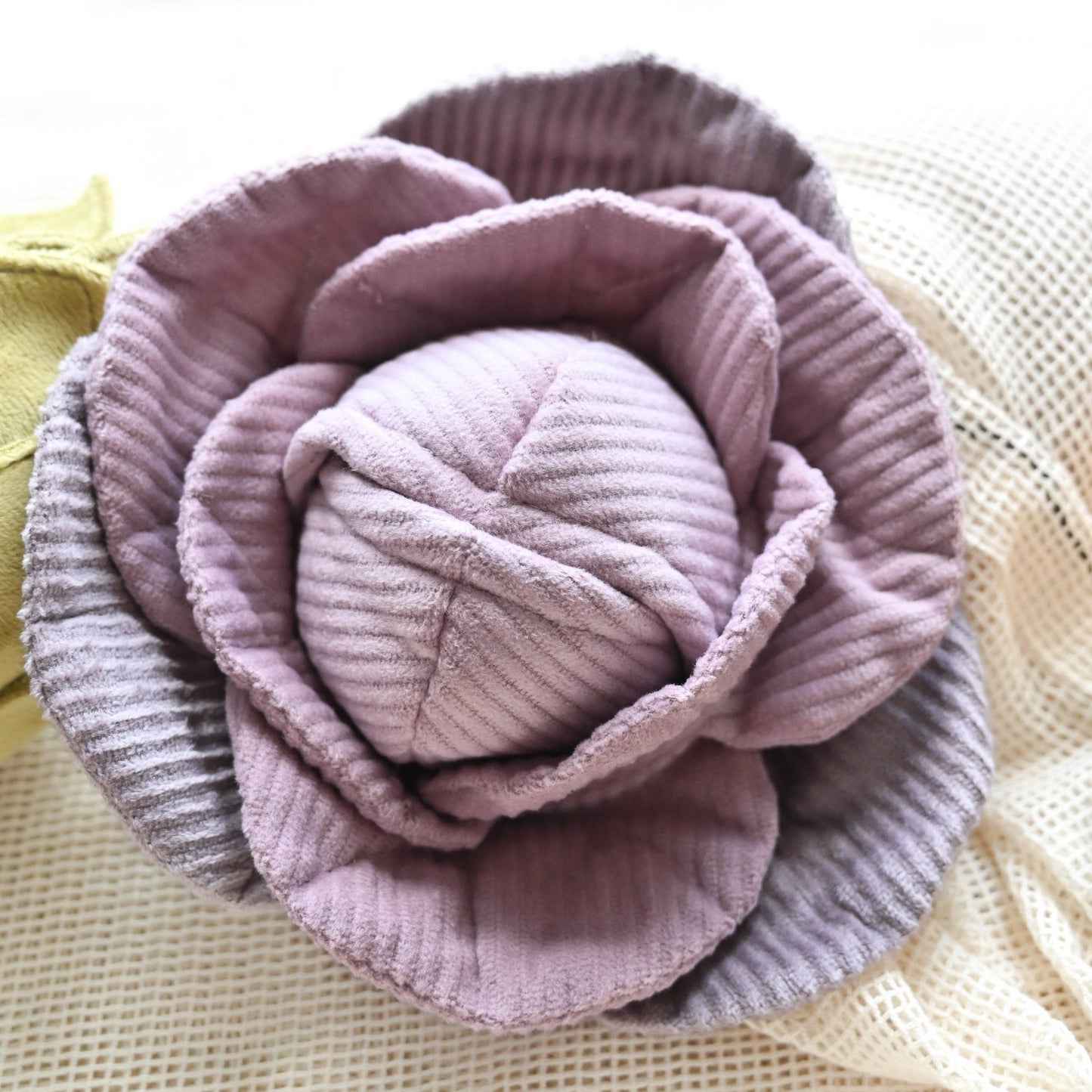 Interactive Cabbage Pop Burrow Dog Enrichment Toy - Nosework for Mental Stimulation (Washable, S/M/L)